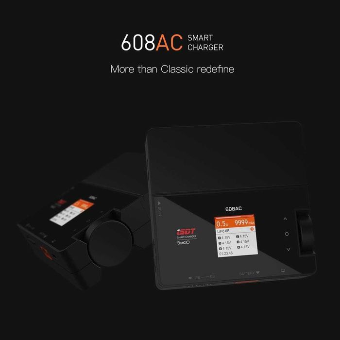 ISDT 608AC смарт зарядно 200W AC DC за LiPo LiIon NiMH