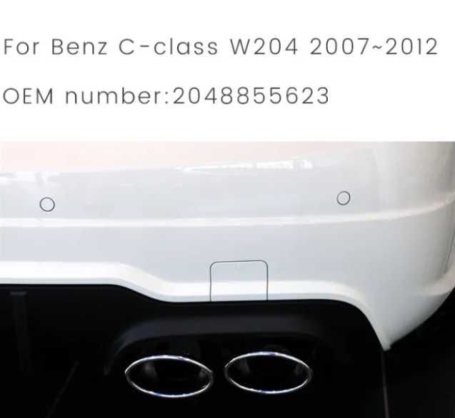 Капаче задна броня Mercedes Benz W204 08-12 coupe amg c63 c class В204