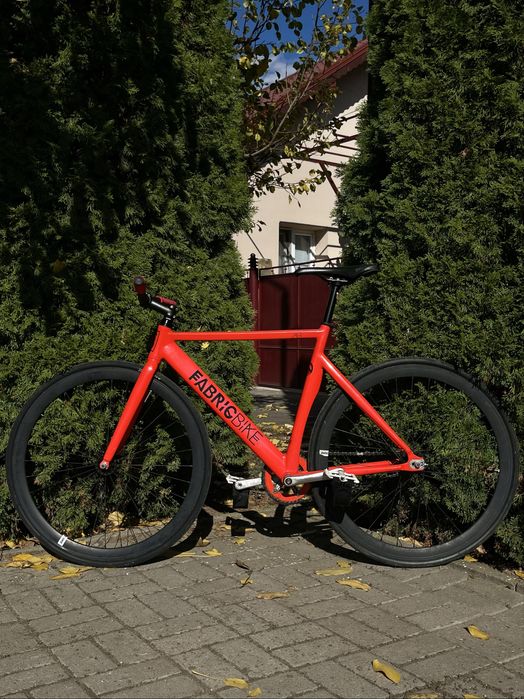 Fixie Fabric Bike Air 3K Red Singlespeed