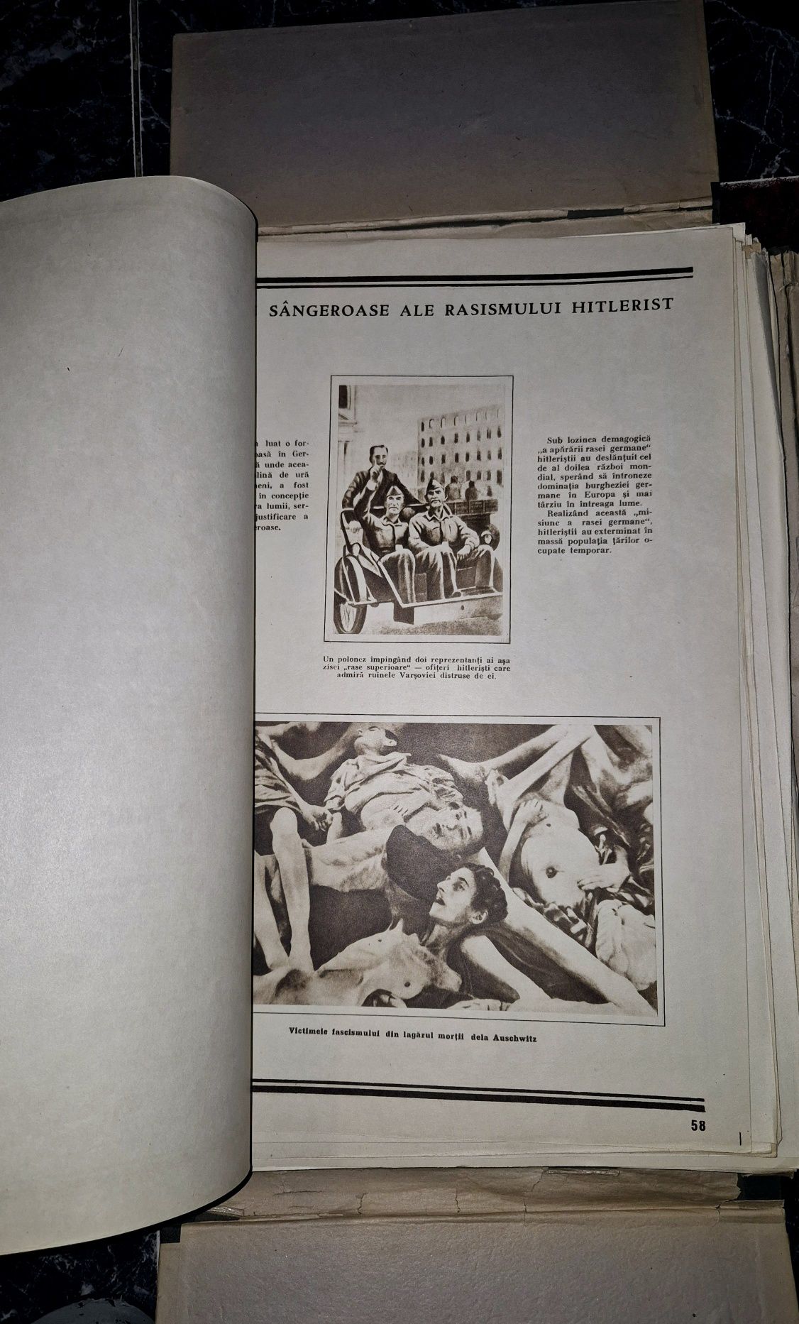 Stiinta despre origina omului Album format mare 1952 contine 60 planse
