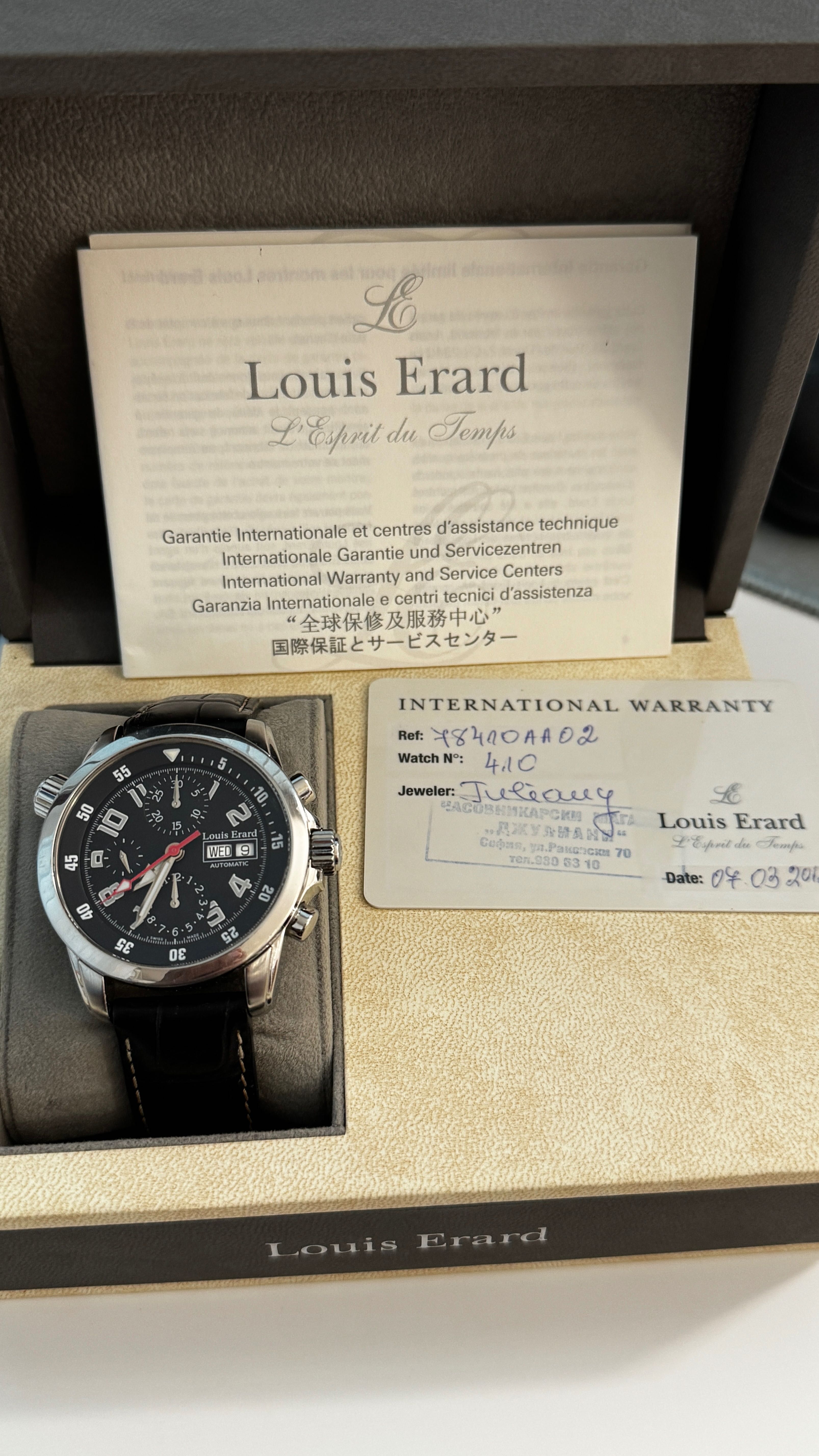 Мъжки часовник Louis Erard La Sportive