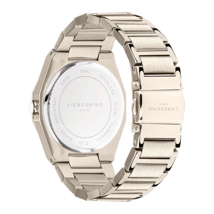 Ceas analogic Liebeskind Berlin auriu-roz