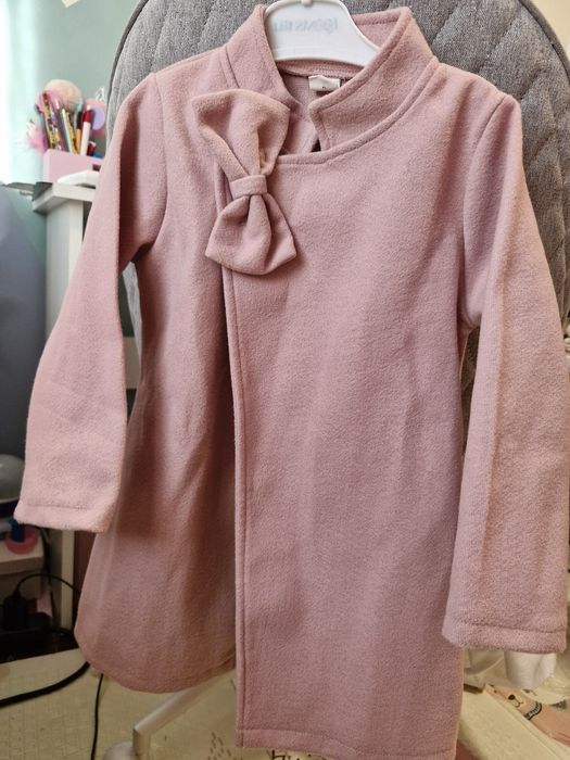 Детско розово палтенце