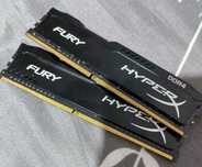 Memorii RAM HyperX Fury 16 GB (2x8GB) DDR4, 2400MHz, CL15