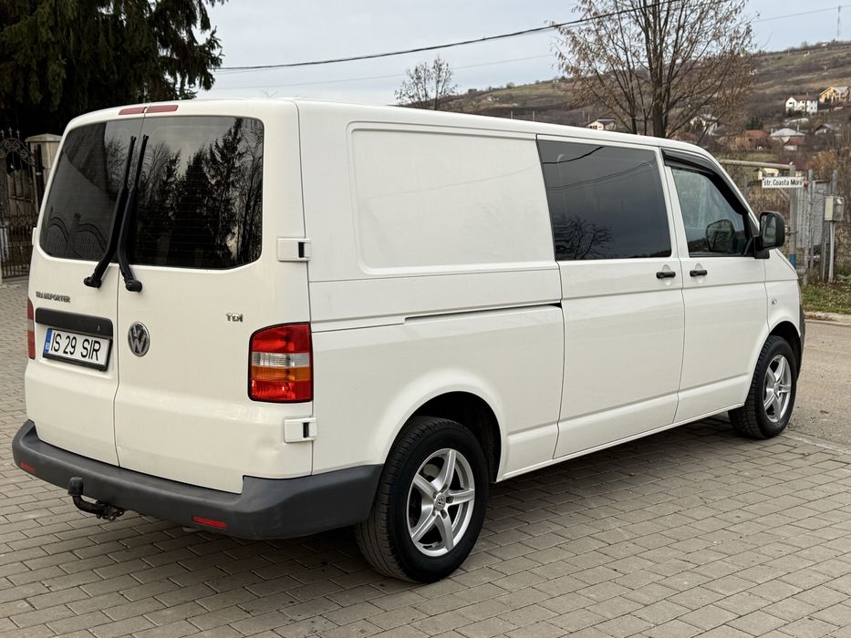 VW Transporter LUNG 6 Locuri 2009 1.9 TDi - 105cp Cabina dubla T5