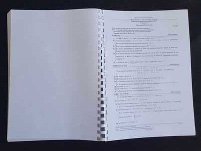 Toate Testele de Bacalaureat Oficiale 2014 - 2022 Matematica Mate-Info