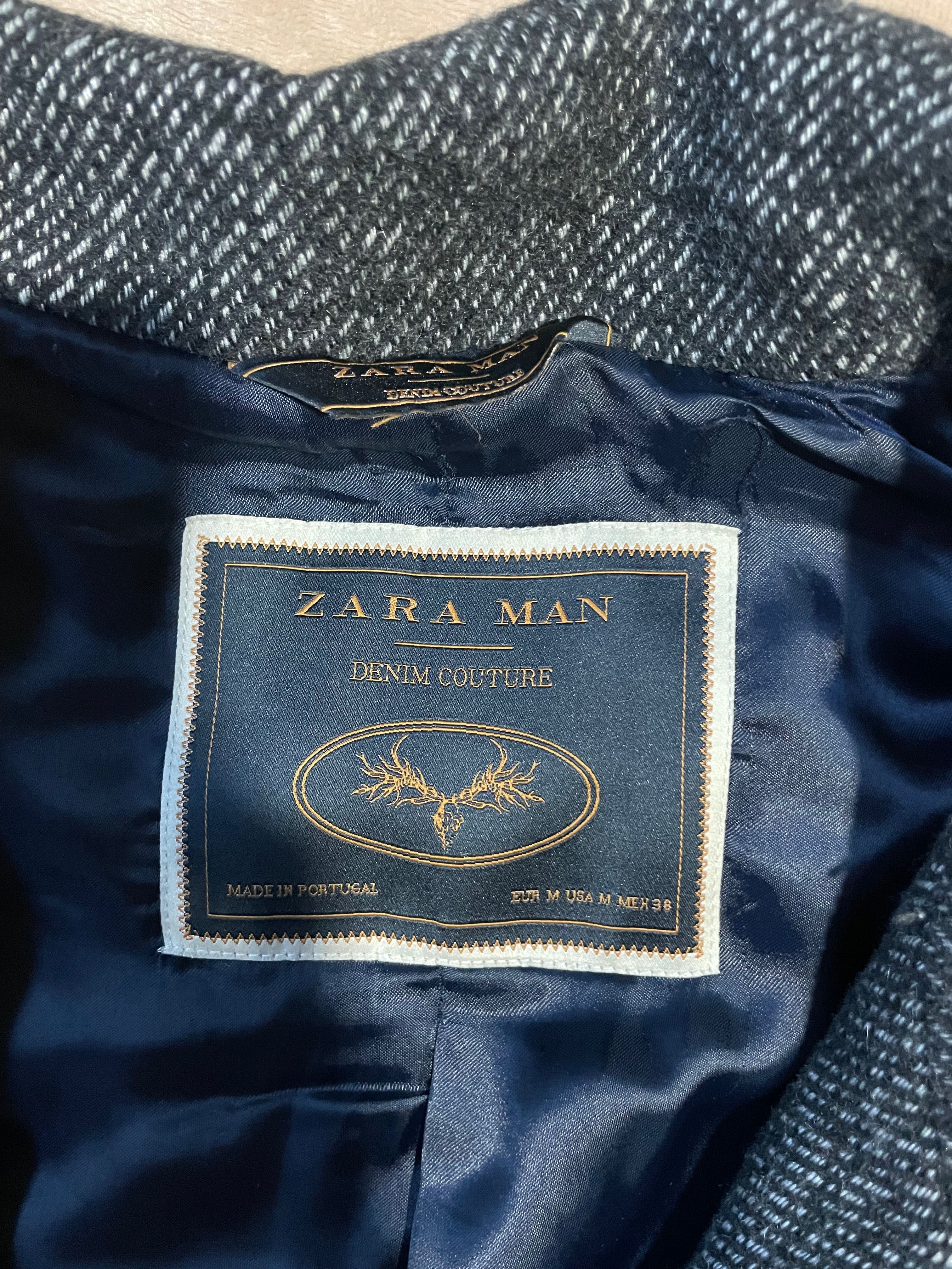 Зимно вълнено палто ZARA