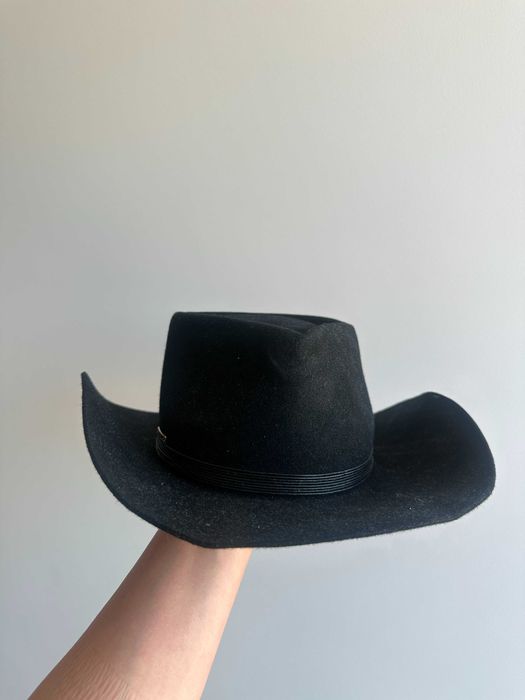 Palarie noua tip cowboy din 100% fetru 54