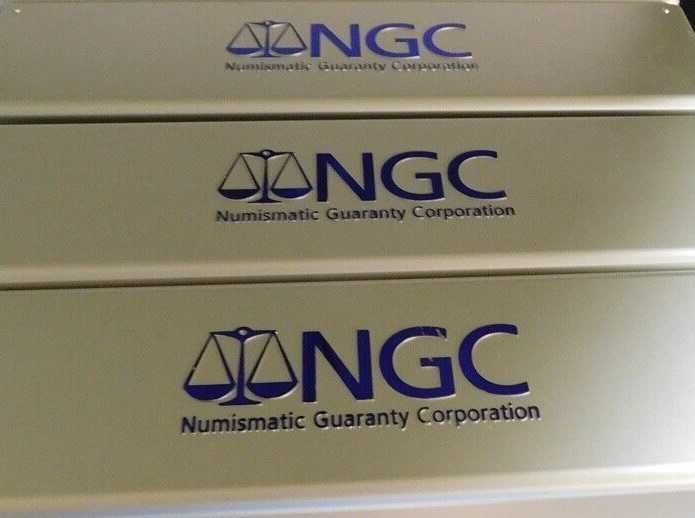 Кутия за сертифицирани монети NGC