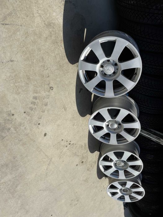 Jante Aliaj Mercedes 5x120 R17- Stare foarte buna, livrare rapida!