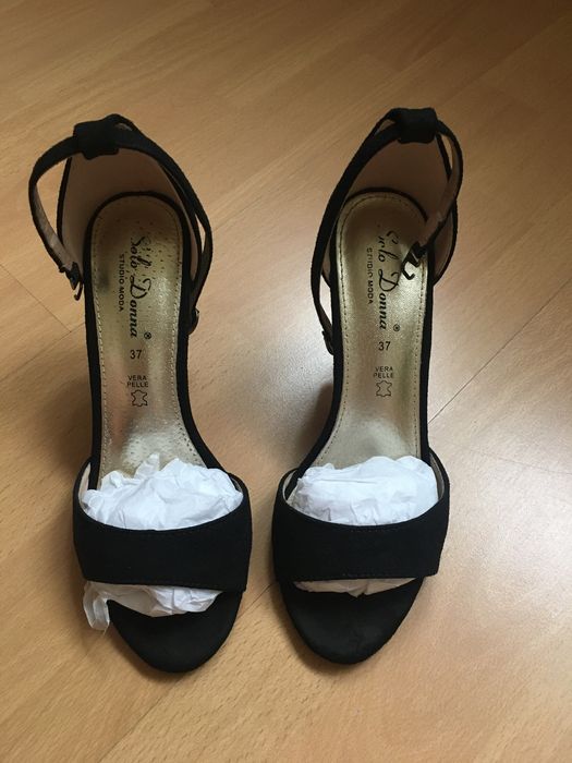 Sandale piele intoarsa