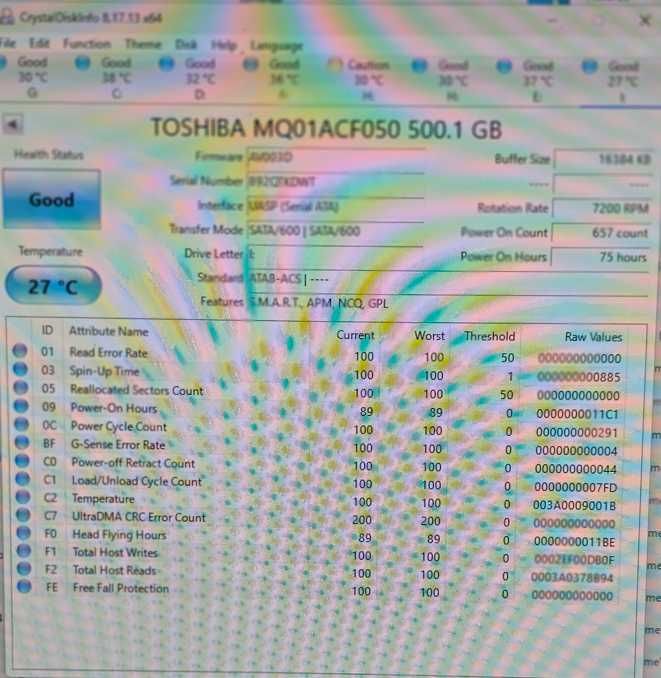 HDD Laptop 500gb