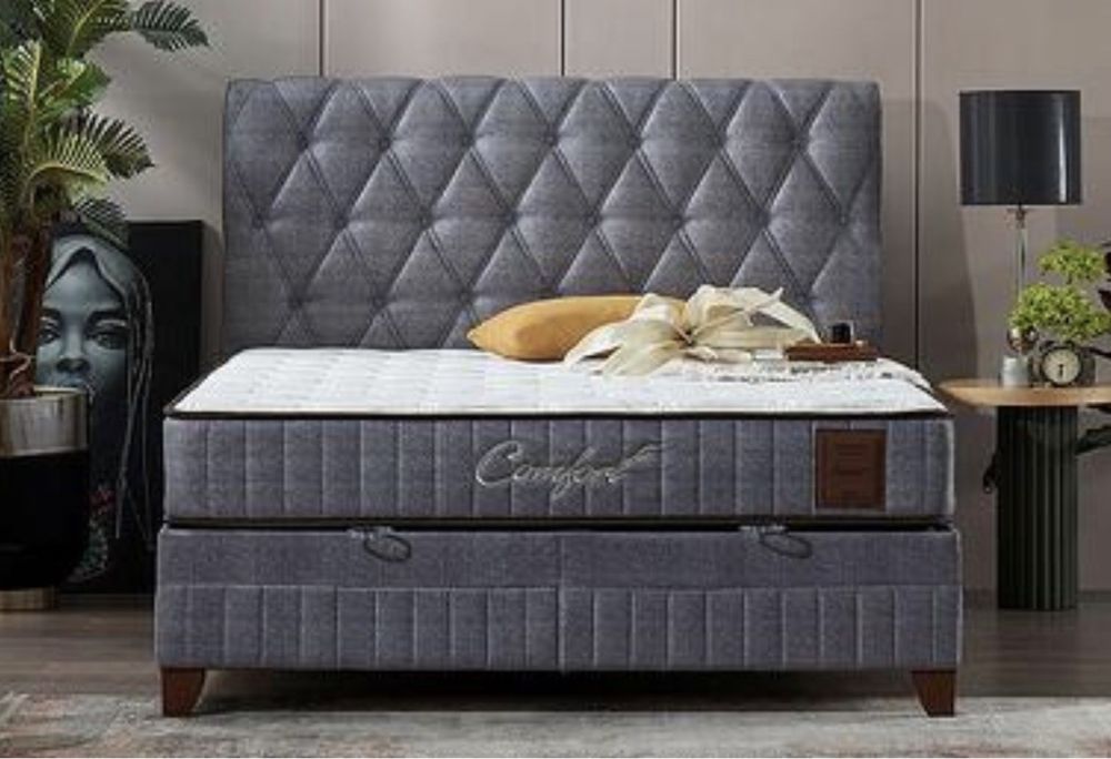 Тапицирано легло Comfort с матрак