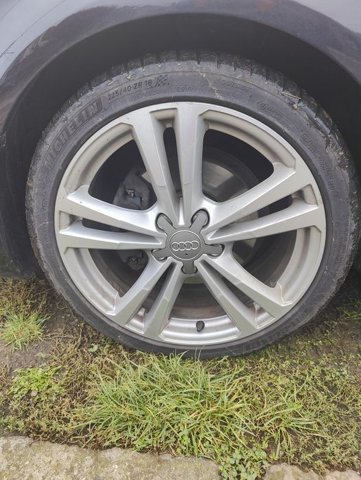 Vând 4 jante originale 5x112- R18 - S3, compatibile A3, A4, Golf 5, Go