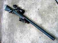 Pusca Airsoft Well Sniper/Vanatoare Modificata PUTERE MAIXMA 4,6jouli