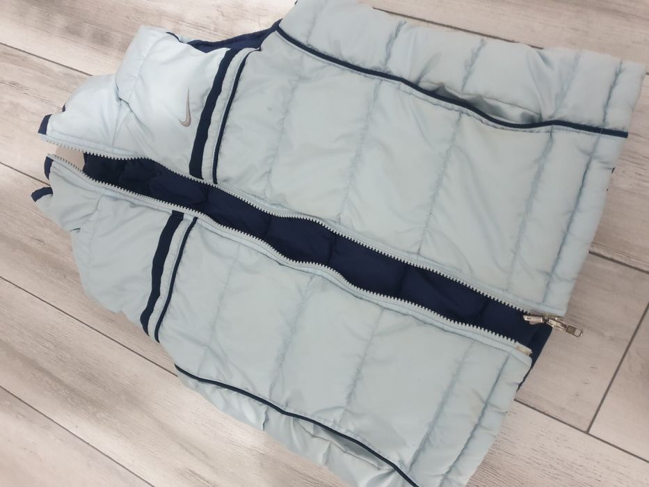 Vesta originala 2 fete nike bleumarin si bleu