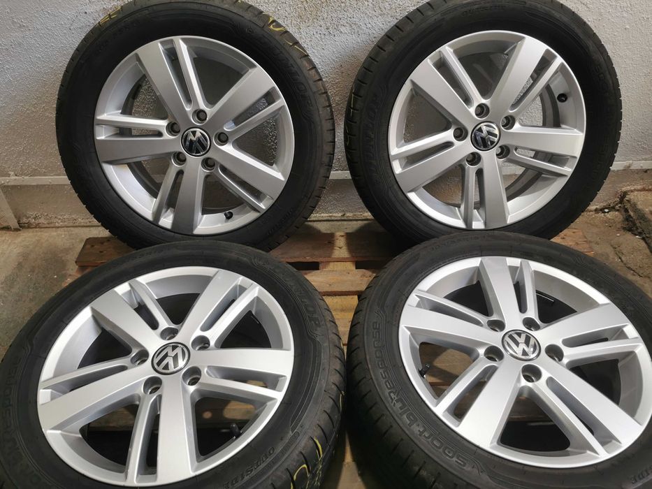 Jante Originale Vw Golf 6 / Golf 7. R 16 cu anvelope de vara