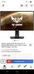 Monitor gaming LED IPS Asus TUF 27", IPS, DisplayPort, 1ms, 165Hz, G-S