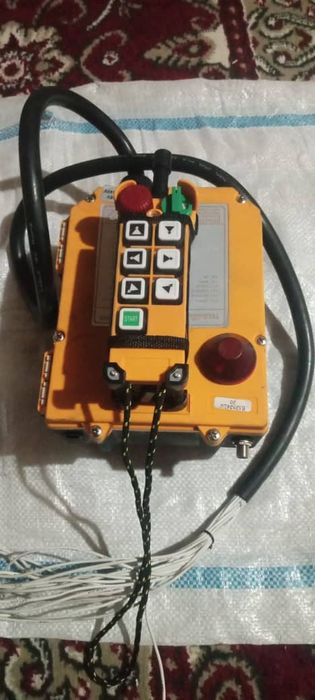 Дистанционное радиоуправление краном с пола, Дистанционка двухскоростн