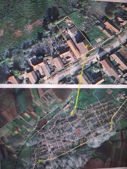 De vanzare teren cu casa in Vinga, Jud. Arad.