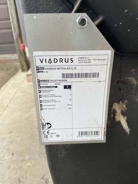 Cazan VIADRUS hercules U22