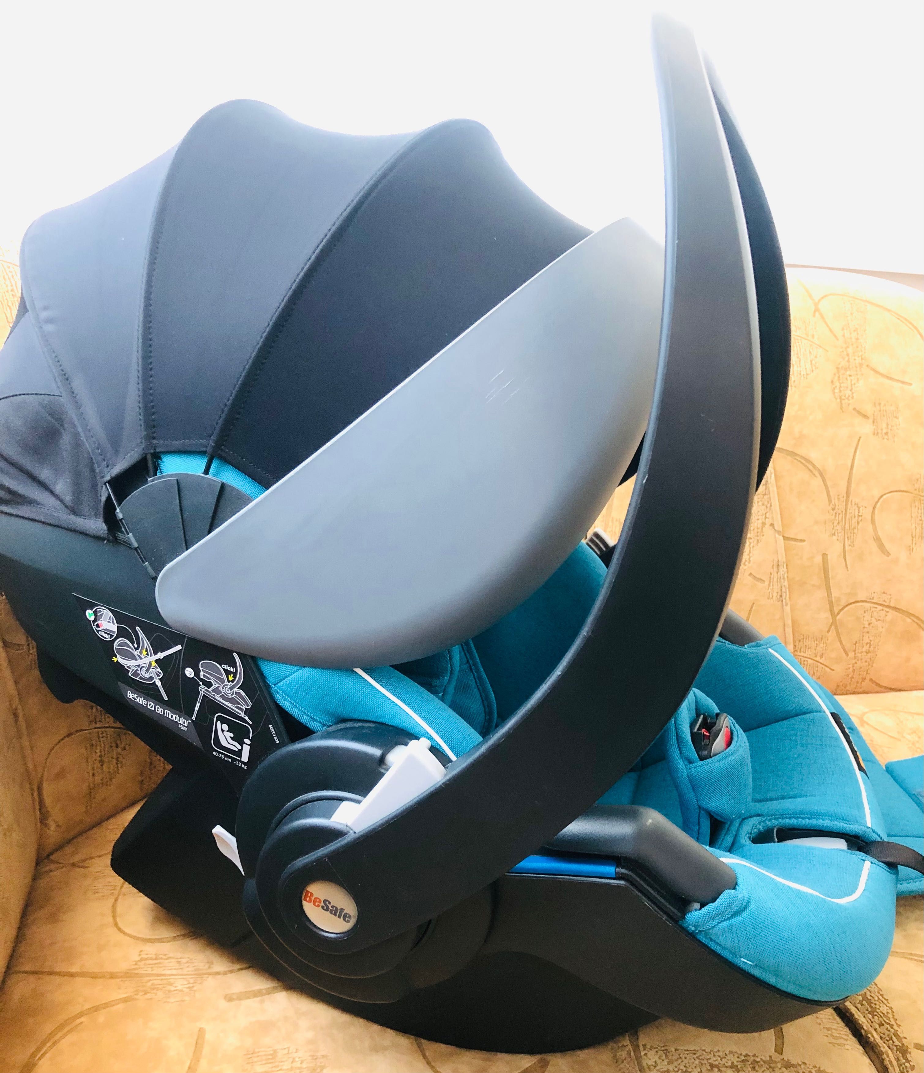 Стол за кола BeSafe iZi Go Modular(0-13 kg) 08 Ocean Melange