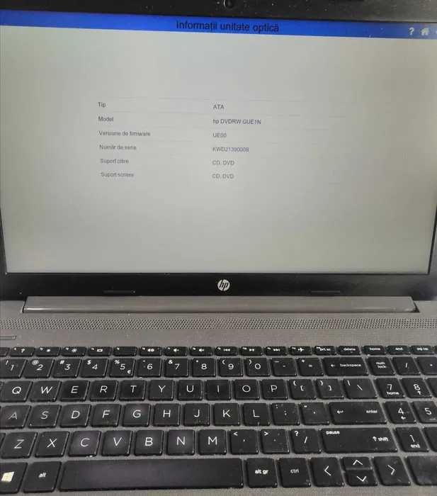 Laptop HP 250 G7 Intel i5, 1.60GHz, 8GB, 256GB SSD, Office, Windows 11