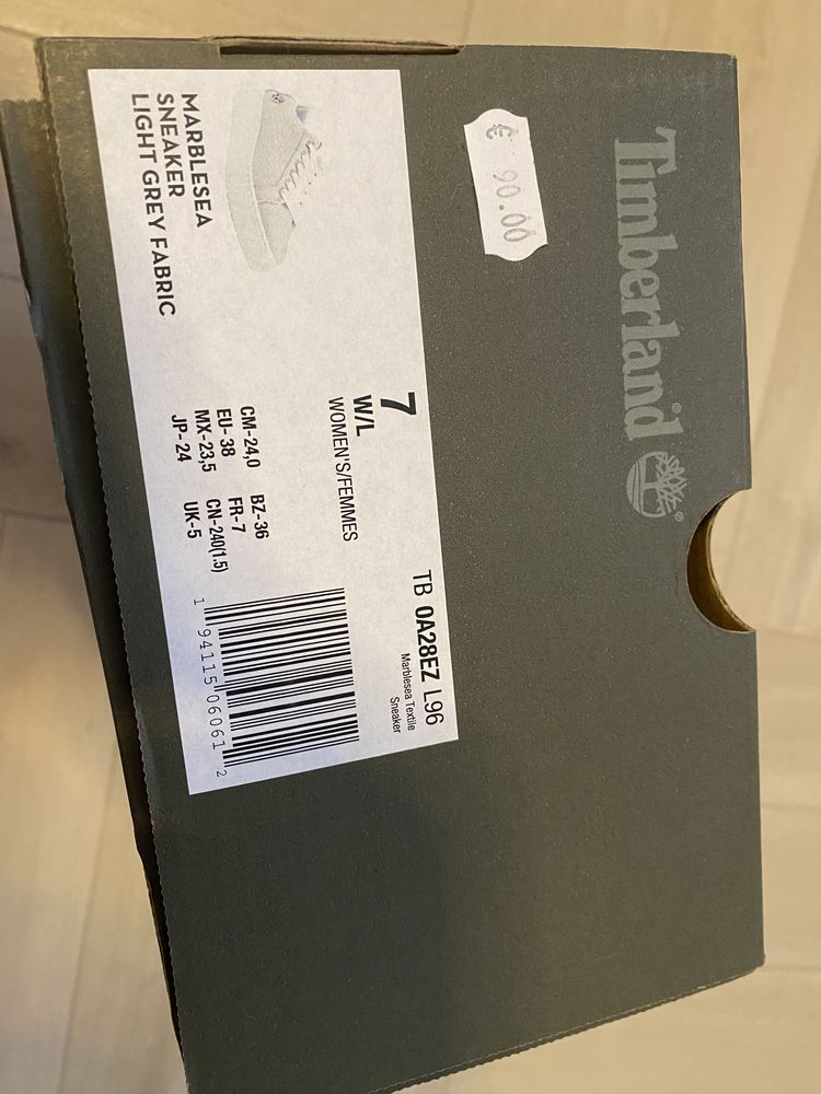 Sneakers Timberland cu platforma noi, marimea 38