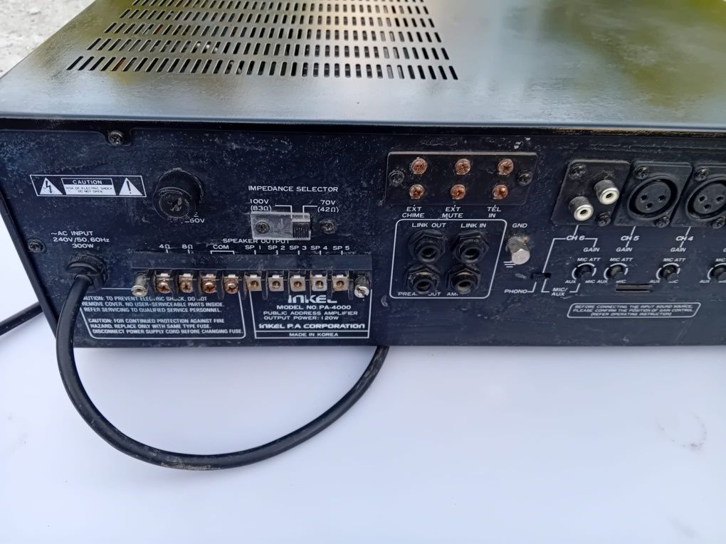 Amplificator INKEL PA-4000