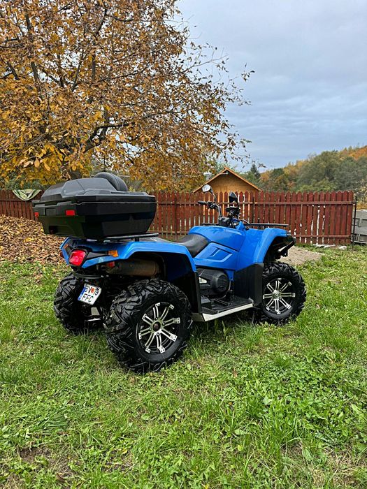 CF Moto 450L 4x4 din 2020 Numere NEGRE