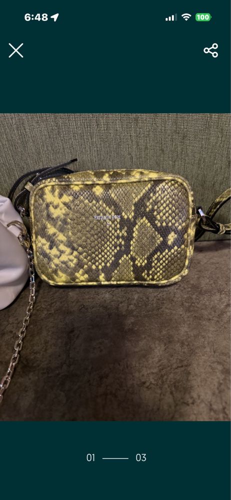 Раница Guess,клъч YSL,чанта Patrizia Pepe
