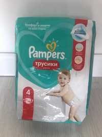 Упаковка Pampers Baby-dry трусики, размер 4