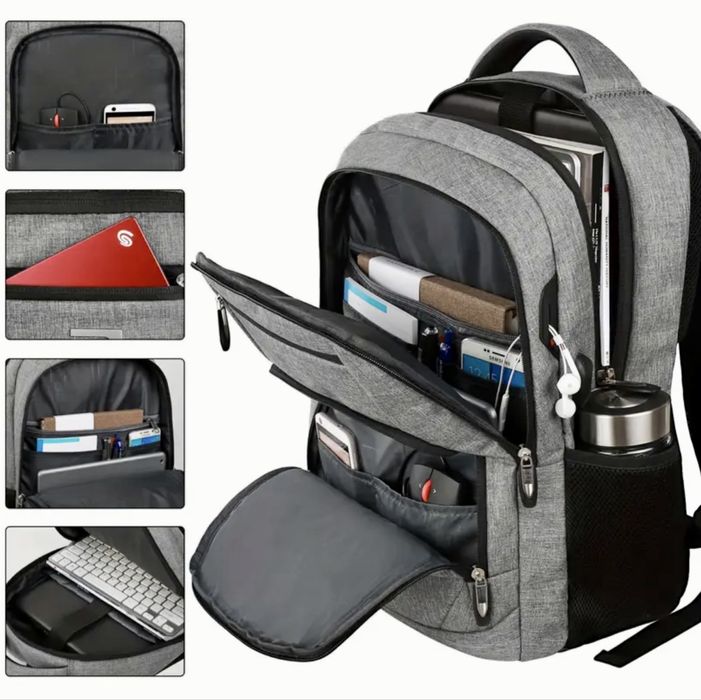 Туристическа и модерна раница за пътуване/Голям капацитет -15%Промоция