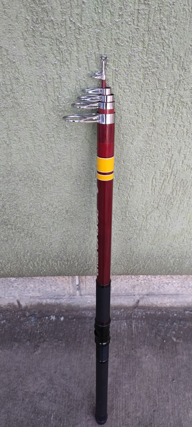 Lanseta vintage pescuit, bologneza Daiwa Cosmo, 5,3 m.