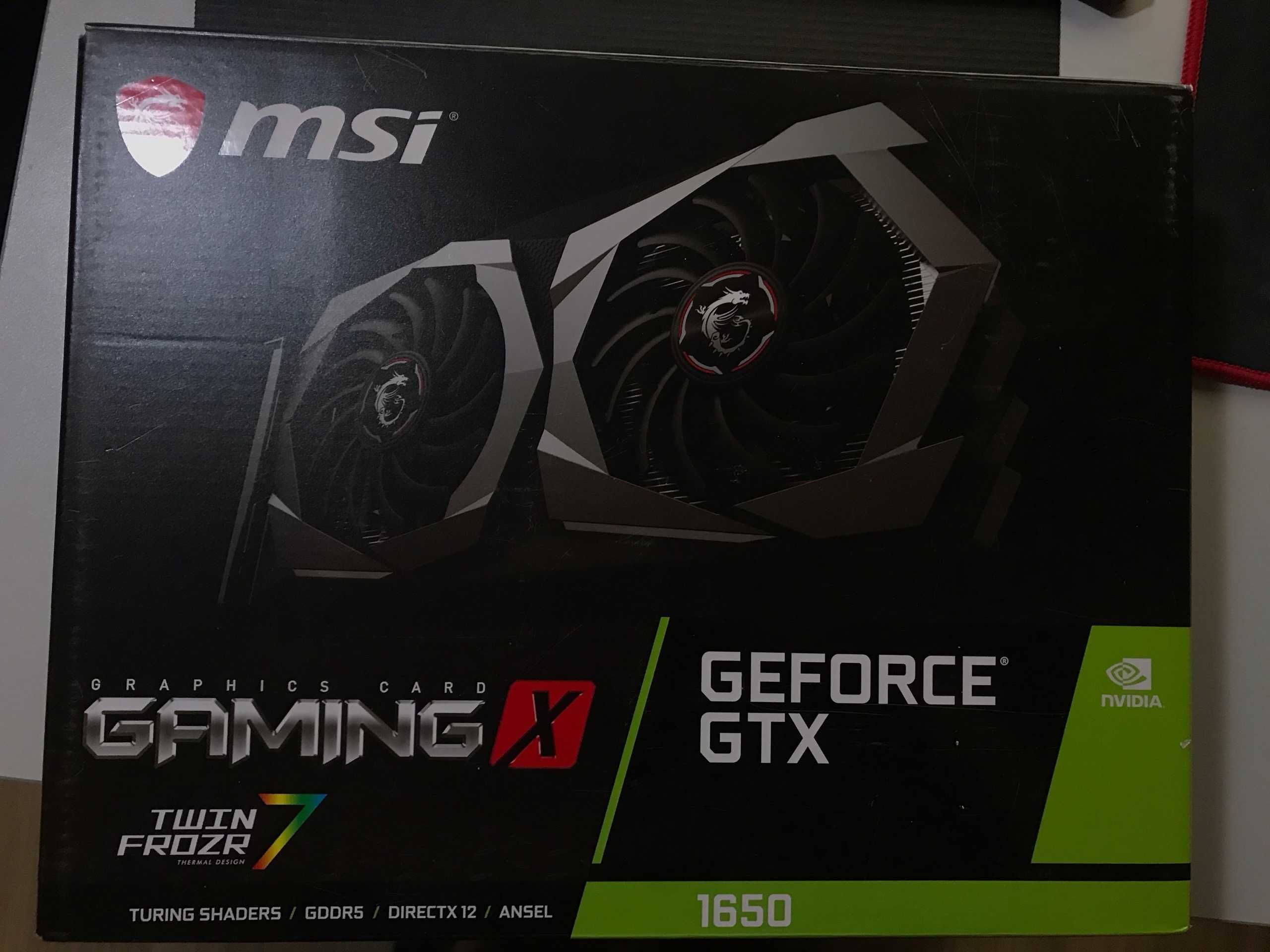 Msi Geforce GTX 1650 GAMING X 4GB (Хорошее состояние)