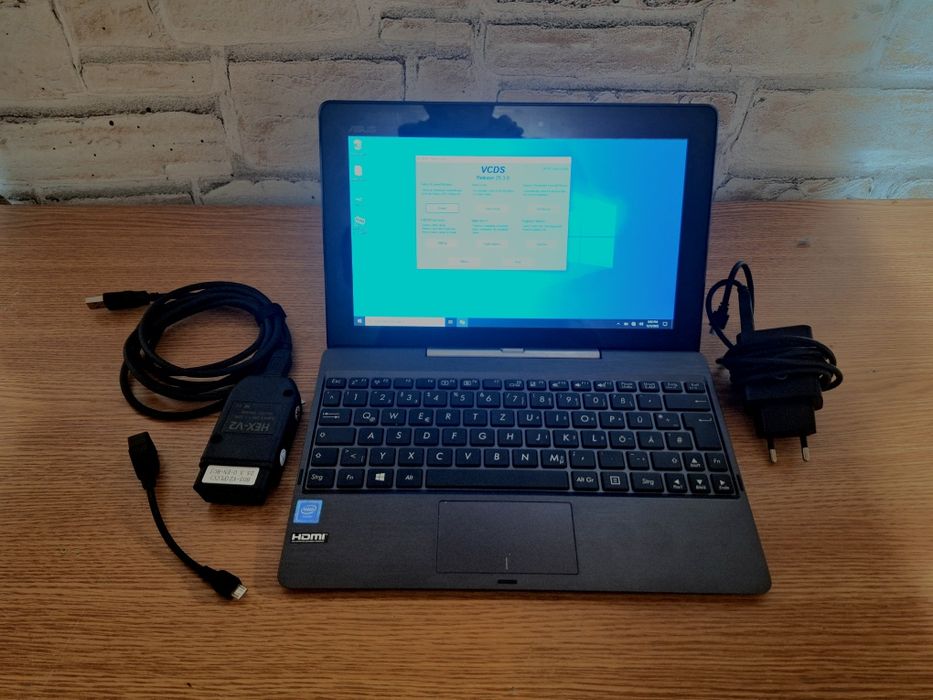 Tableta Asus + diagnoza VCDS grupul VAG