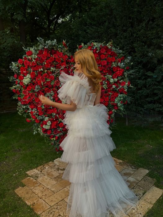 rochie alba de ocazie