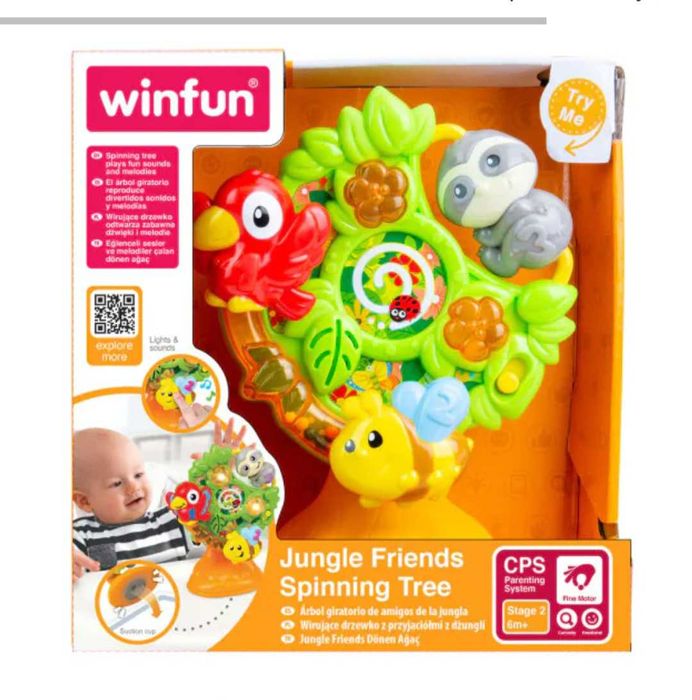 Музикална въртележка Джунгла - Winfun