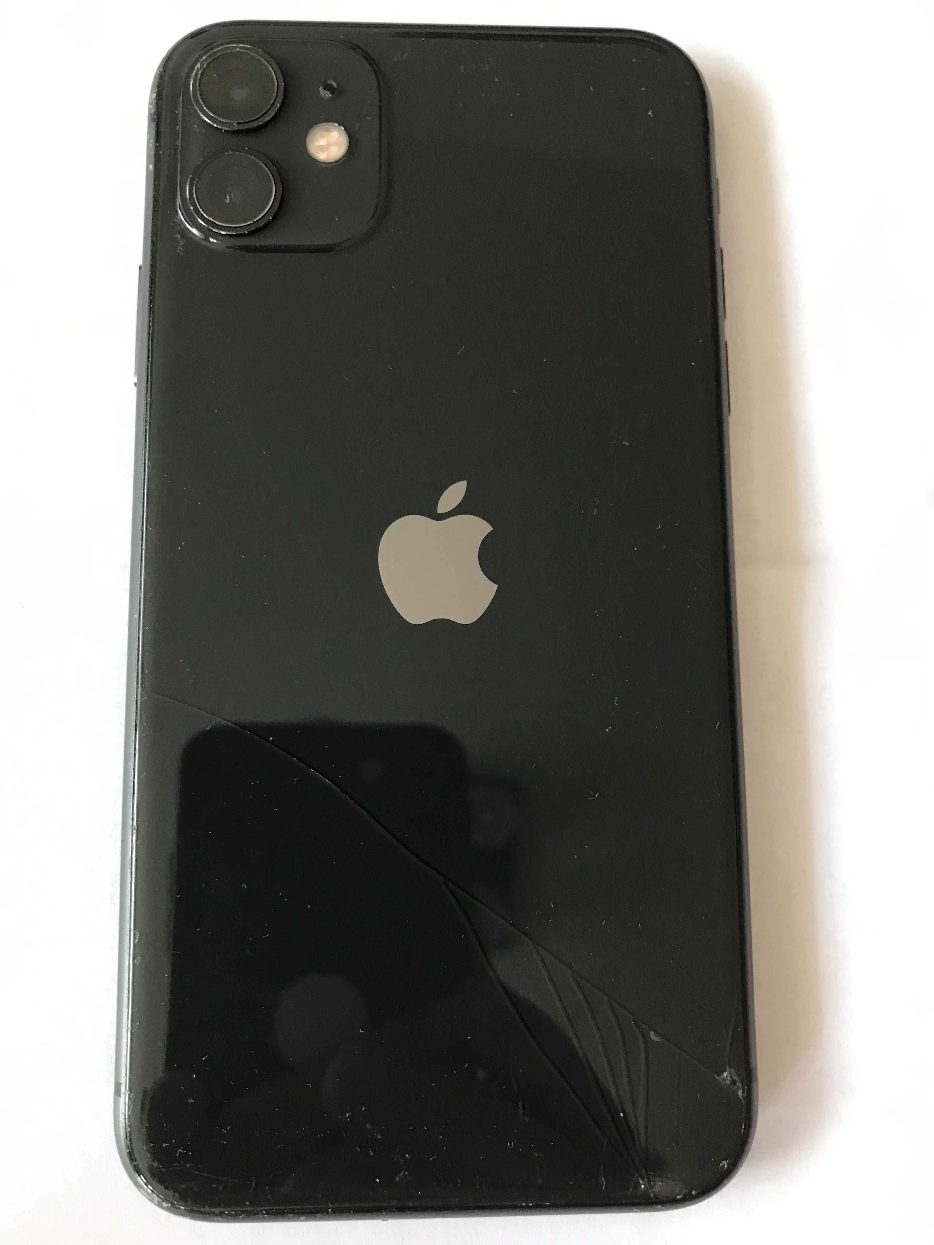 iPhone 11 Black icloud sim lock 93% батерия за части или за отключване