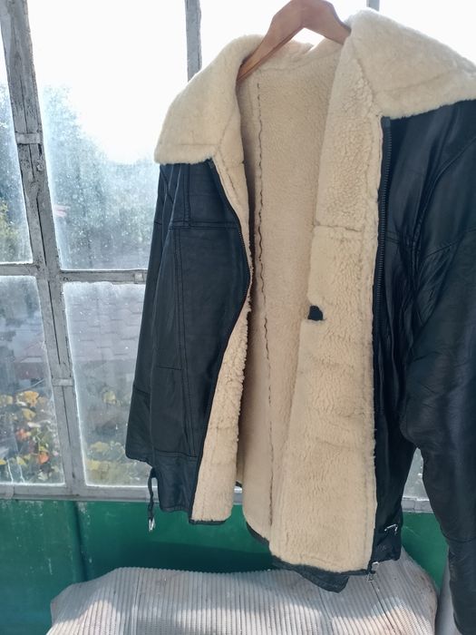 Кожено яке от естествена кожа отвън и отвътре