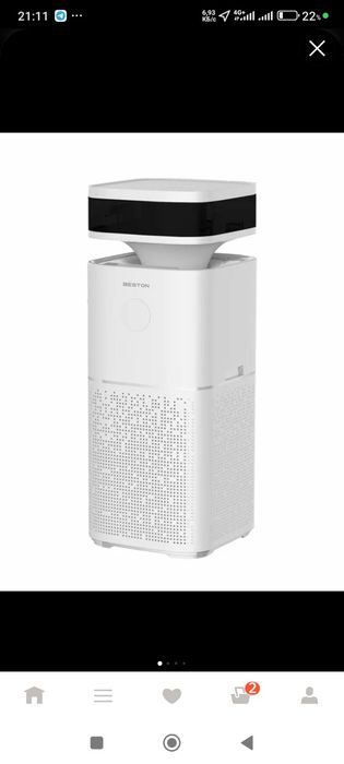 Воздухоочиститель увлажнитель Beston Air Plus BHP-60CADR500W Wi