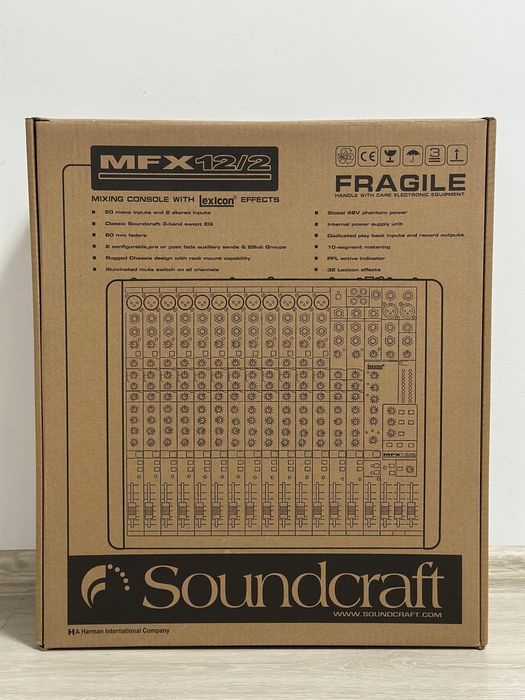 Продам Soundcraft mfx12