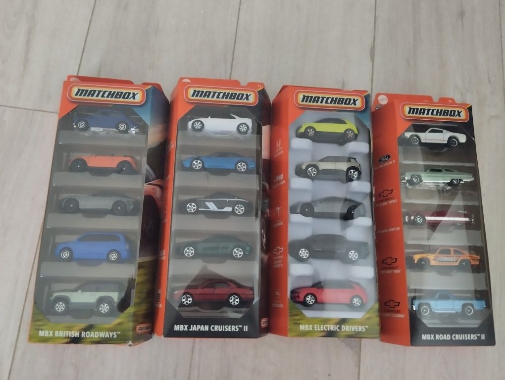 Seturi 5 bucăți machete Matchbox