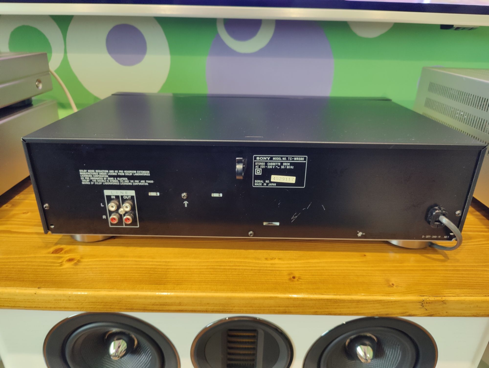 Dublu Deck Sony TC-WR590