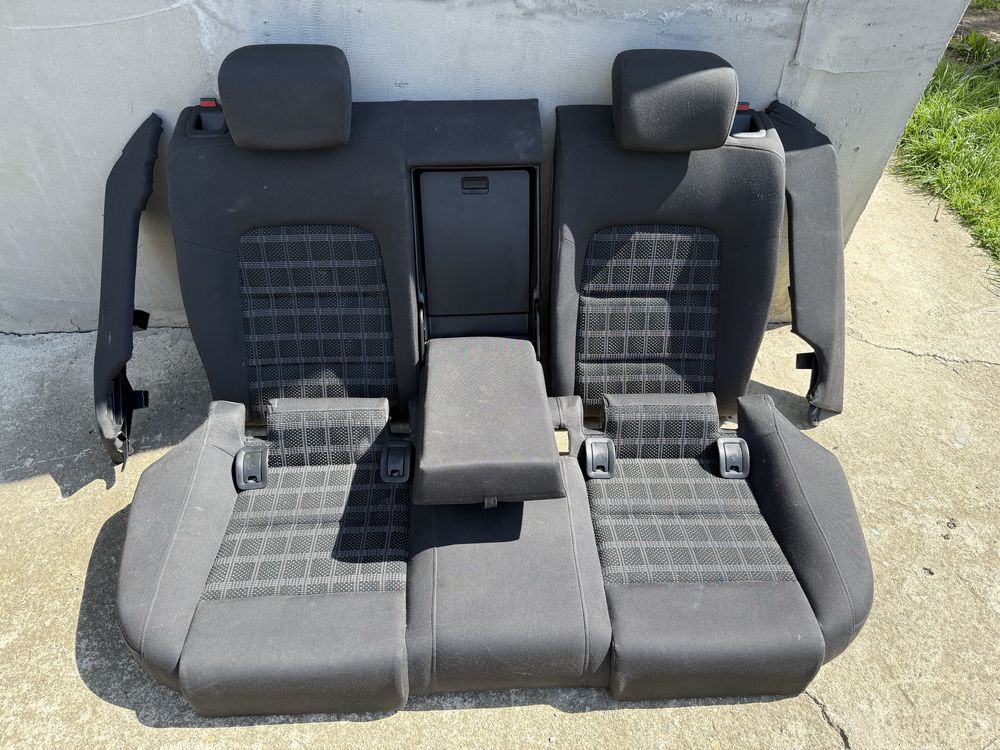 Scaune sport textile + bancheta spate Audi A5 B8.5