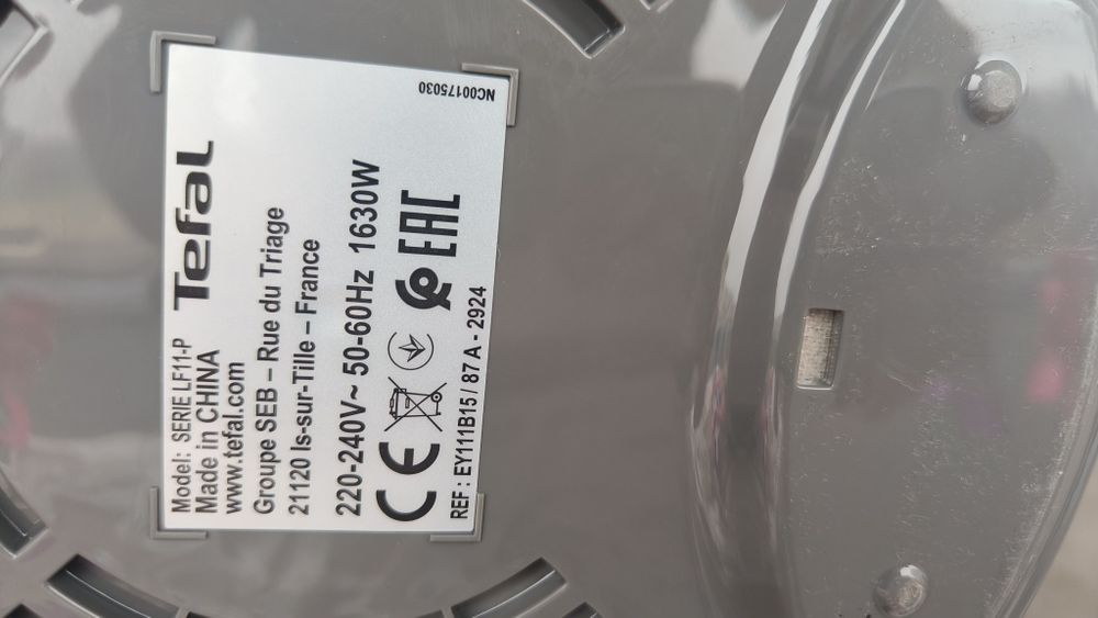 Airfryer tefal folosit de 3 ori. Aproape nou,