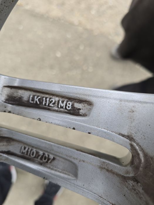 Jante aliaj originale r17  pt Mercedes C  class,E class