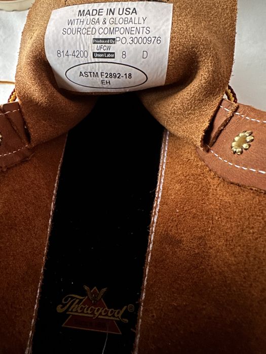 Ghete,bocanci barbati,(USA)Thorogoog,marime 42(8)