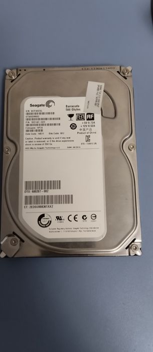 HDD Seagate barracuda 500gb