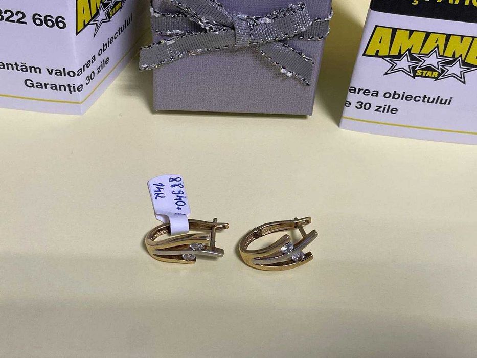 cercei aur 14k (efn) staramanet